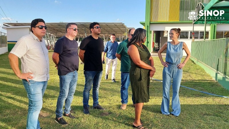 Comitiva do Pará visita Sinop para conhecer estrutura de obras públicas
