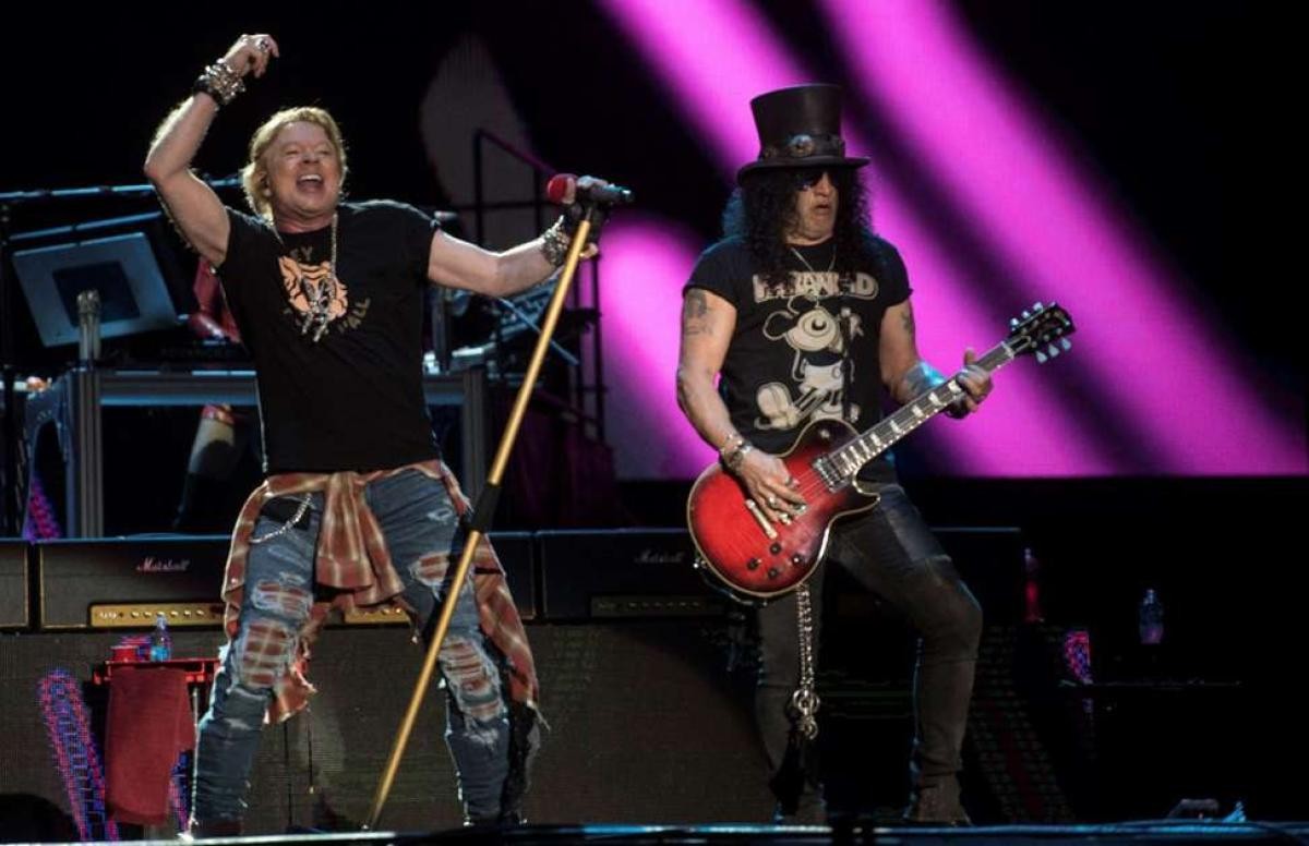 Ingressos para show de Guns N’ Roses na Arena variam de R$ 260 a R$ 25 mil
