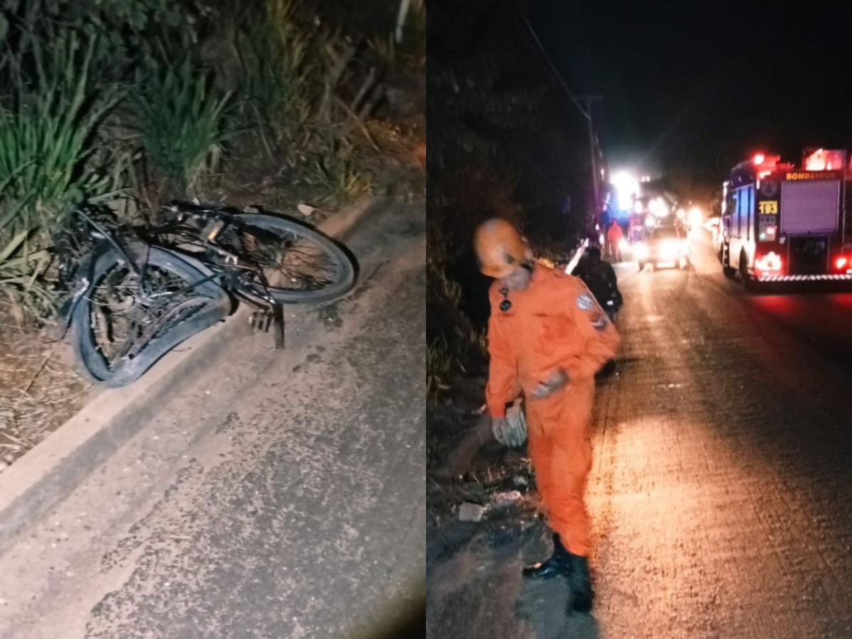 Ciclista morre ao ser atingido por carro em alta velocidade; motorista fugiu