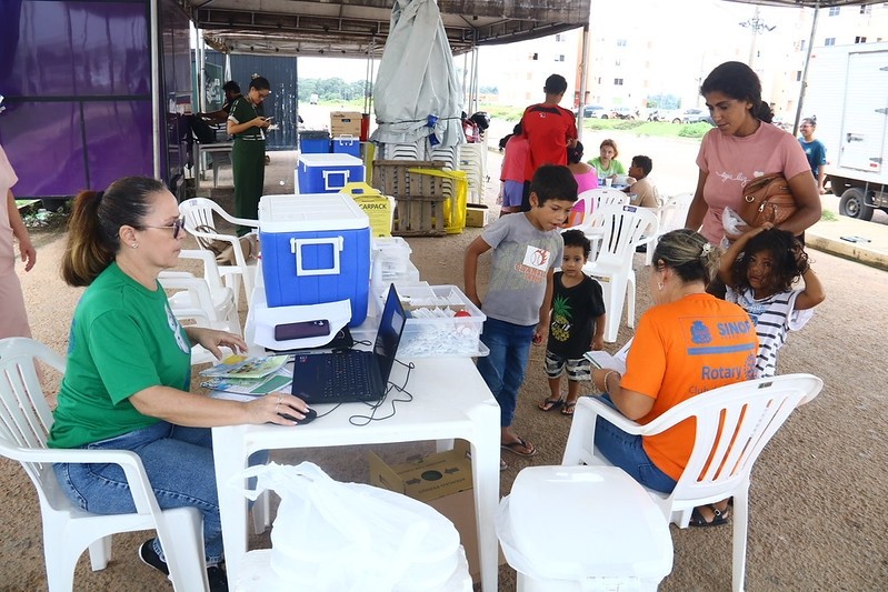 Com ações do fim de semana, Sinop chega a mais de 20,5 mil doses de vacinas aplicadas em 2026