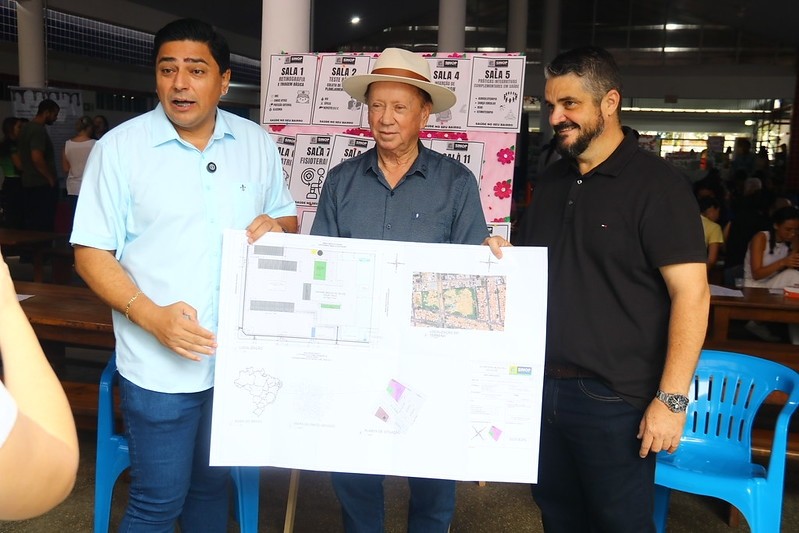 Prefeito detalha projeto de construção de nova UBS no Residencial Daury Riva