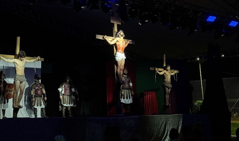 Paixão de Cristo será encenada nesta sexta-feira (3) no Gigante do Norte com entrada gratuita