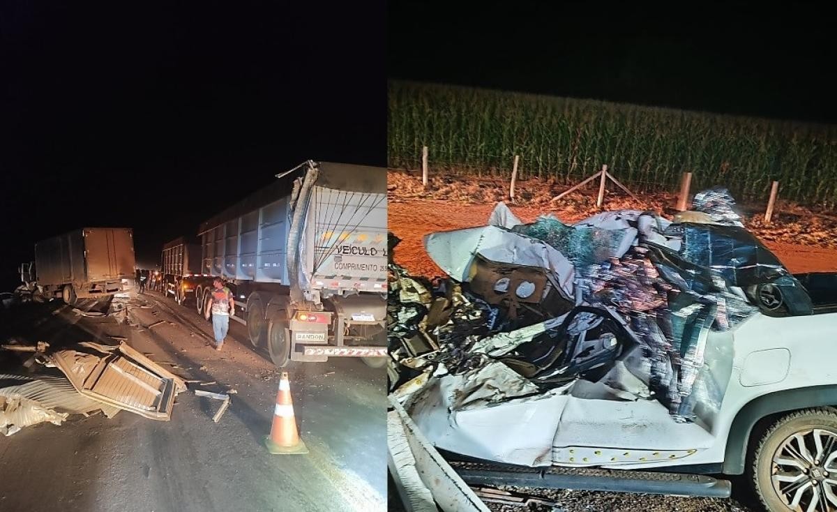 Grave acidente deixa dois mortos na MT-130