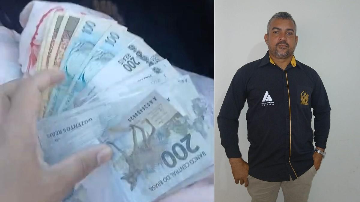 Casal encontra mais de R$10 mil em caixa de sapato e devolve para a dona