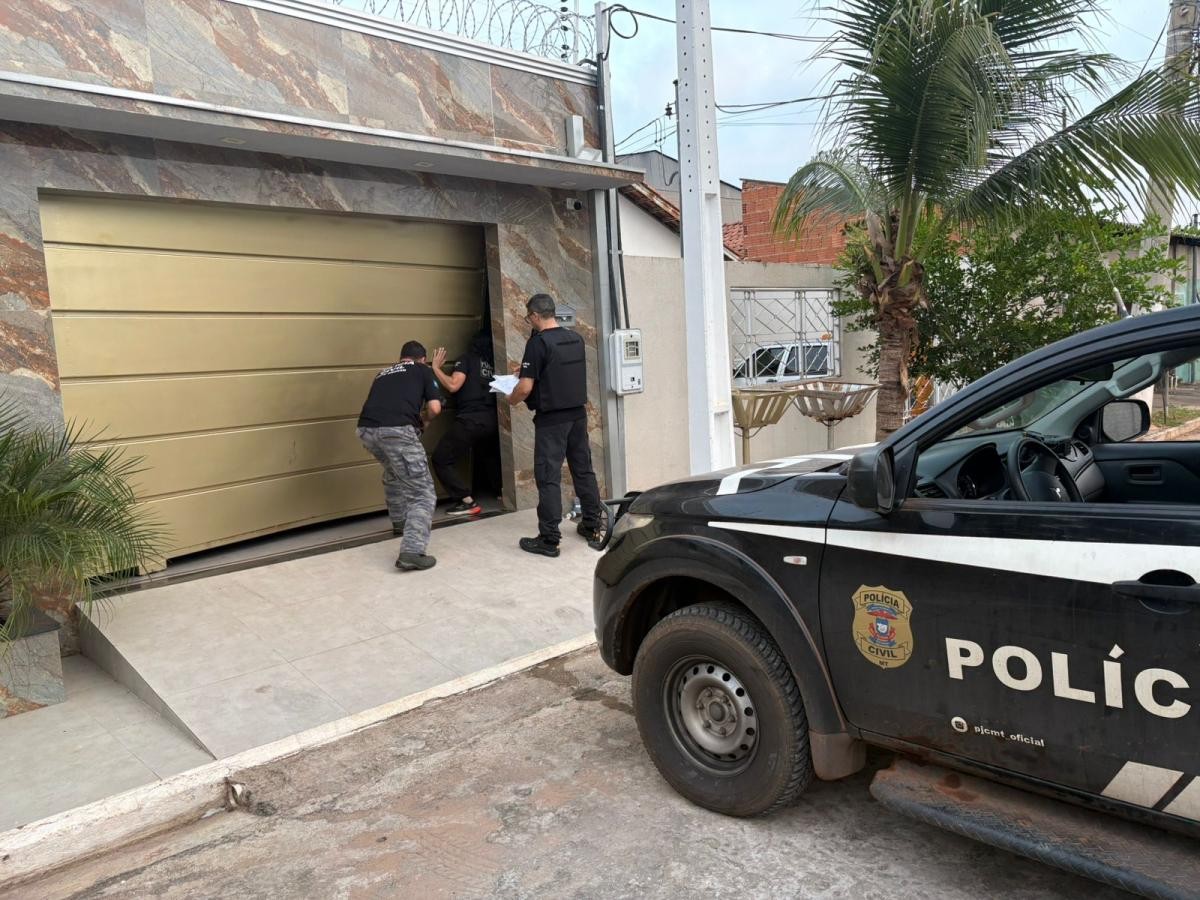 Operação mira em esquema de roubo de drogas entre facções em MT; 4 são presos