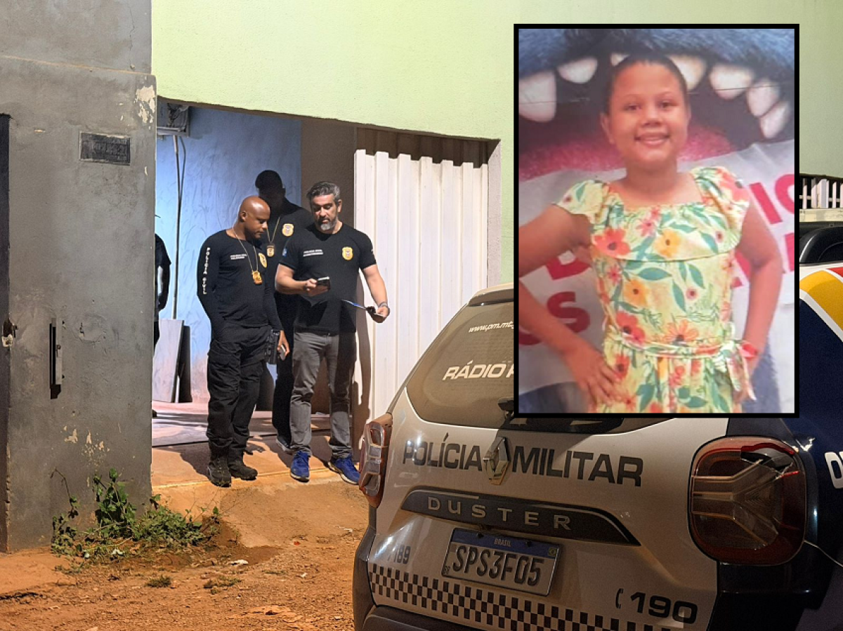 Menina de 12 anos é morta espancada e pai é preso pelo crime em VG
