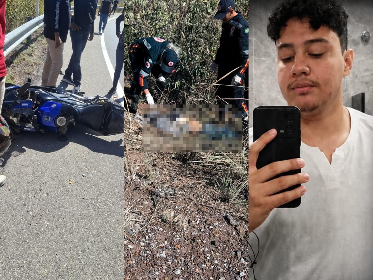 Jovem de 18 anos morre em acidente de moto em Chapada