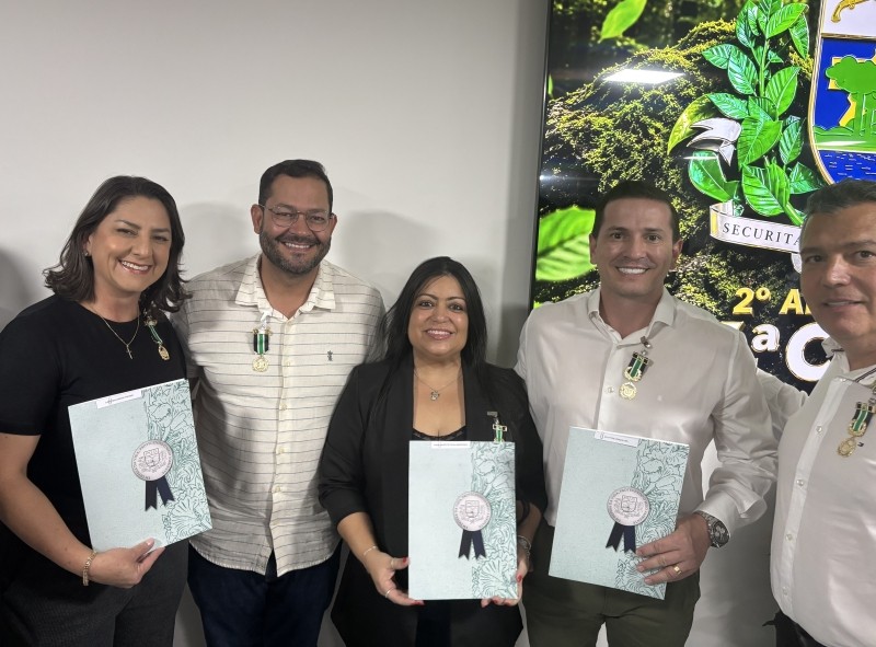 Prefeitura de Sinop é homenageada durante celebração dos dois anos da Polícia Ambiental no município