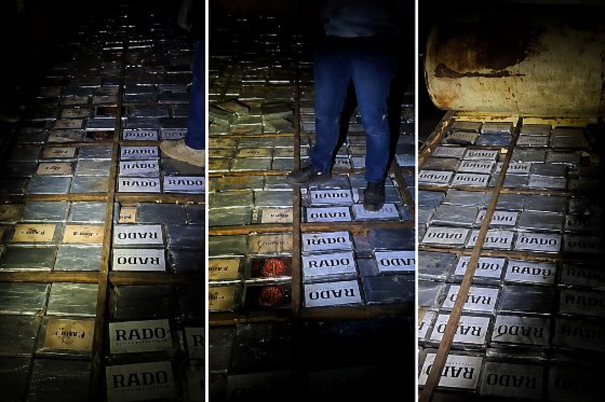 Gefron e PF apreendem 1,5 tonelada de cocaína em veículo