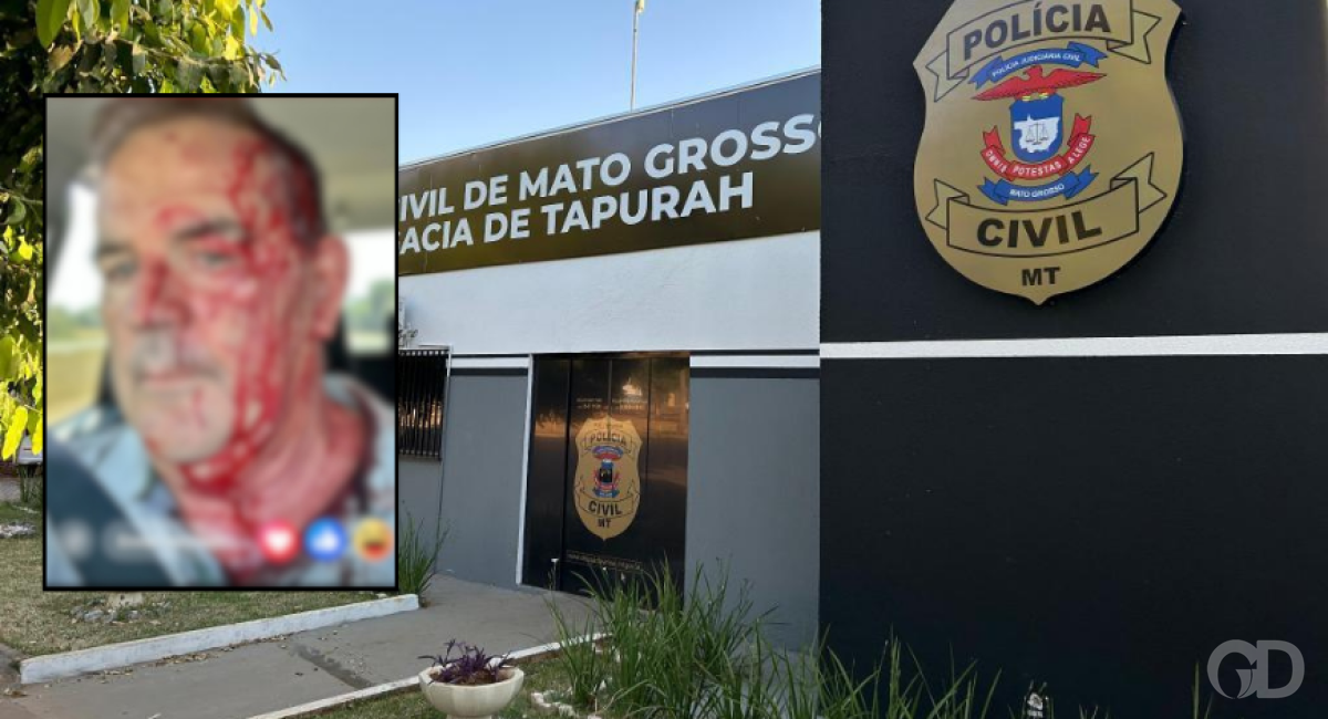 Barraco em restaurante deixa ex-prefeito de MT coberto de sangue