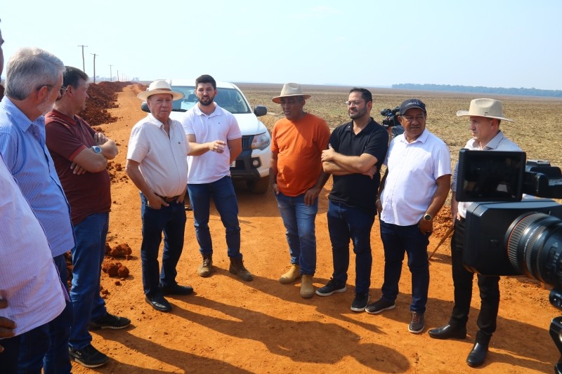 Prefeitura de Sinop intensifica fiscalização na Estrada Selene e cobra agilidade na conclusão das obras