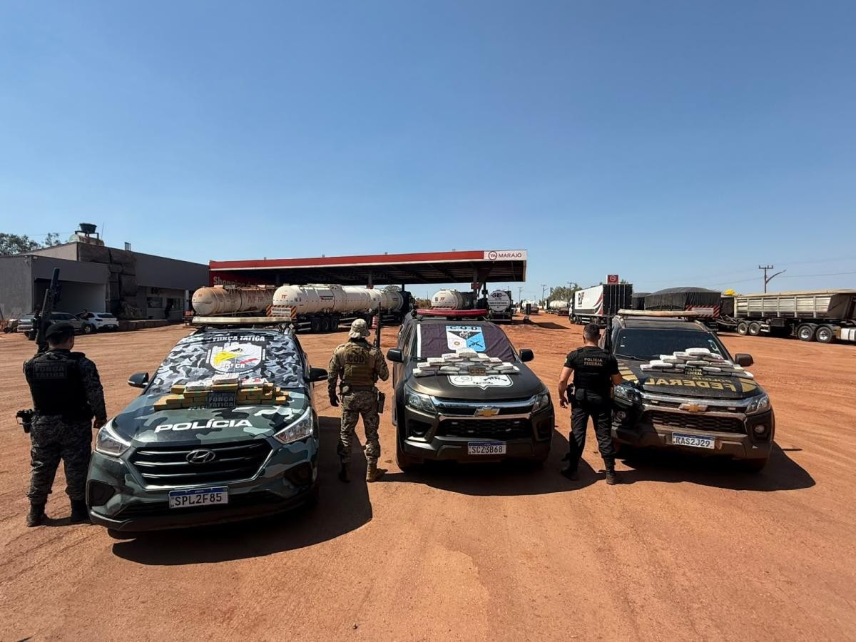 Motorista é preso com carga de droga avaliada em R$ 1,8 mi