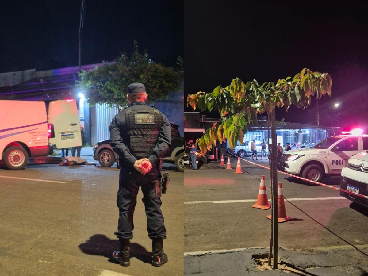 Dupla de moto executa homem de 35 anos no Centro de Rondonópolis