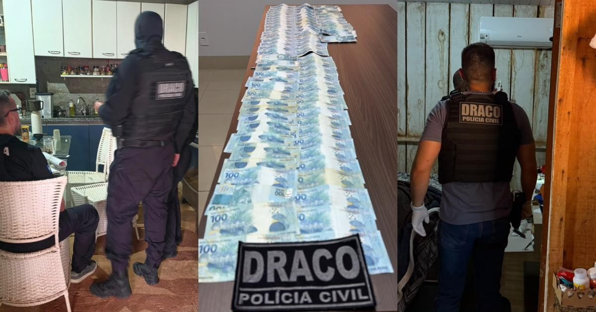 Operação mira núcleo do CV que atua entre Sinop e Rio de Janeiro