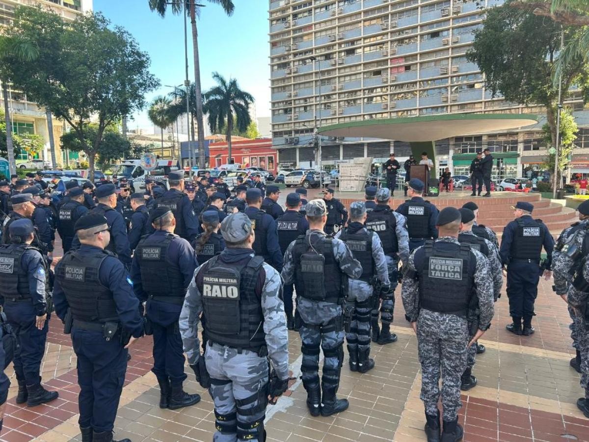 Polícia Militar deflagra 'Operação Centro Seguro' nesta segunda-feira em Cuiabá