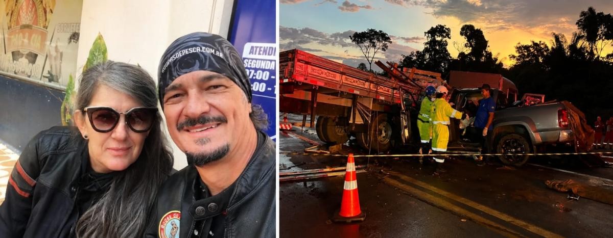 Casal que morreu em acidente entre carreta e Amarok é identificado