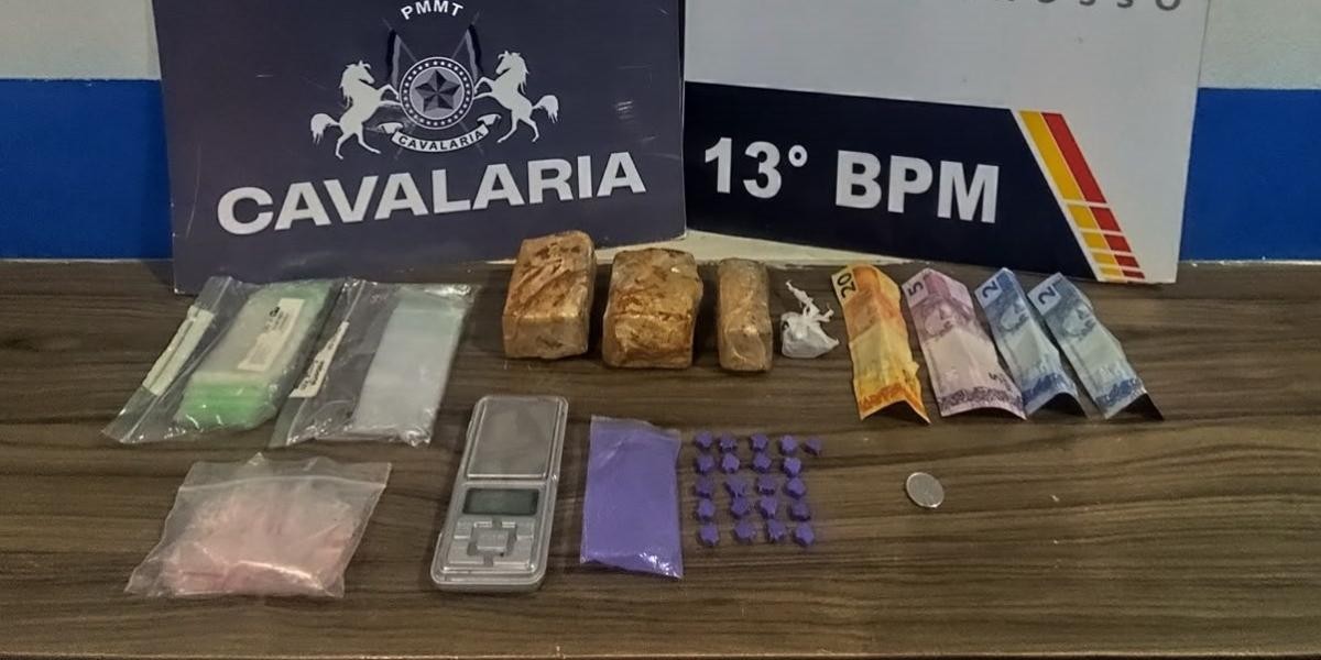Adolescente é apreendido com ecstasy e maconha 